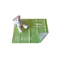 Mellow Quick dry ผ้ารองกันฉี่ ผ้ารองกันน้ำ 100% SIZE M (70x100 CM) Pista Green