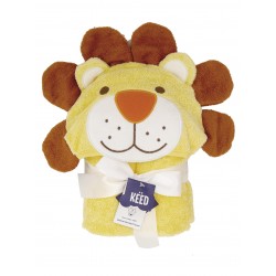 KEED ผ้าขนหนูมีฮูดลายสิงโต