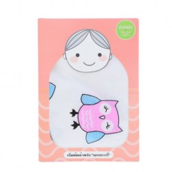 Shawn's Baby Muslin wrapping gift box Cartoon owl