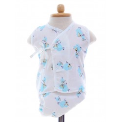 Shawn's Baby Baby Sleeveless Diaper Suite Sheep catoon