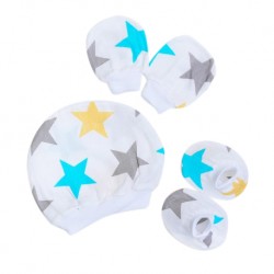 Shawn's Baby Infant Hat Glove and Sock Star cartoon