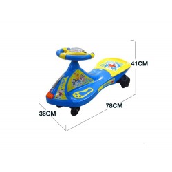 Thuntouch รถขาไถรถถีบโดเรมอน ดุ๊กดิ๊ก สีฟ้า