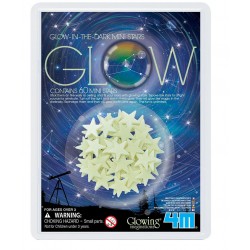 4M Glow in The Dark Mini Stars 60 pcs