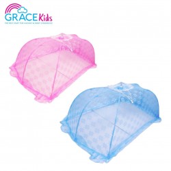 Gracekids มุ้งครอบเด็ก ขนาด M 60x110x40 cm (ฟ้า, ชมพู)