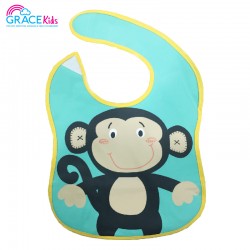 Gracekids Baby Rubber Apron, Little Monkey