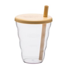 Amo Corn WATER BOTTLE WITH STRAW 