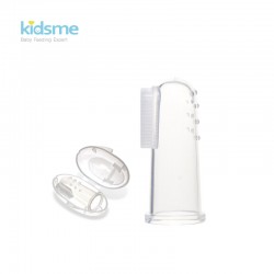 Kidsme แปรงซิลิโคนสวมนิ้วพร้อมกล่อง