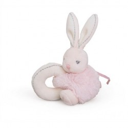 Kaloo ตุ๊กตาห่วงเขย่ากระต่าย  พร้อมถุงผ้า Kaloo