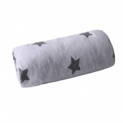 Minene ผ้าปูเตียงเด็กรัดมุม สีเทาดาว