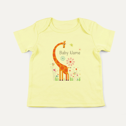 PREVAA BABY SHIRT Design Giraffe