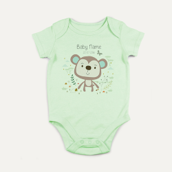 PREVAA BABY บอดี้สูท ลายลิงน้อยน่ารัก