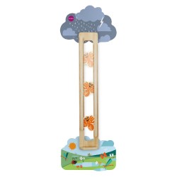 Oribel Itsy Bitsy Spider ของเล่นไม้ติดฝาผนังเสริมจิตนาการ