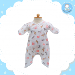 Shawn's Baby Baby Body Suite Wild Cartoon (Pink)