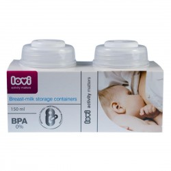 Lovi ขวดเก็บน้ำนม 150 ml. 2 ขวด BPA Free