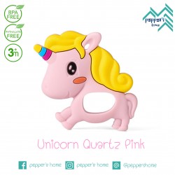 Pepper's Home - Teether - Unicorn Quartz Pink 
