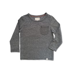 Me and Henry Black Striped Tee 