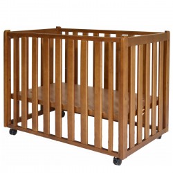 APINA FURNITURE  solid wood baby cot model AK-COT2