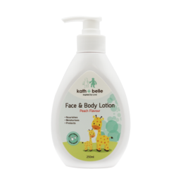 Kath + Belle โลชั่น บำรุงผิวหน้าและผิวกาย - กลิ่นพีช 250มล.