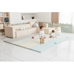 Alzipmat เบาะรองคลาน size SG 140x240x4cm สี modern Blue