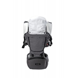 MiaMily - เป้อุ้มเด็ก HIPSTER Plus - Organic Cotton Grey