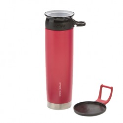 WOW Gear แก้วสแตนเลส WOW Sports ไม่หก ดื่มได้360องศา ความจุ650ml (สีแดง)