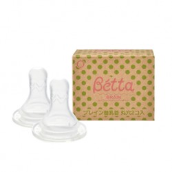 Dr.Betta จุกนม BRAIN 2pcs set (Round Hole)