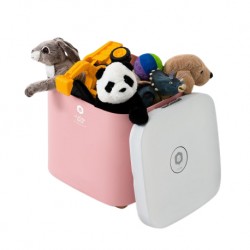 JOBI BOX กล่องทำความสะอาดของเล่น ด้วย UV (สีชมพู)