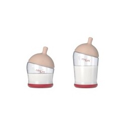Mimijumi ขวดนมสำหรับเด็ก ขนาด 4 ออนซ์ และ ขนาด 8 ออนซ์ (จัดเซท) 2 ขวด