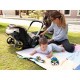 Doona from car seat to stroller in seconds Black  and  Isofix base
