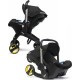 Doona Car Seat from car seat to stroller in seconds Night (Black)