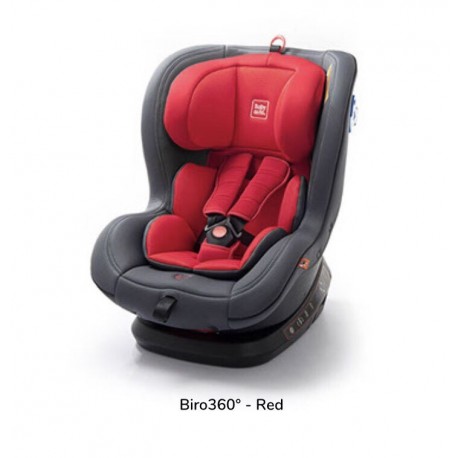 Baby Auto เบาะนั่งนิรภัยสำหรับเด็ก รุ่น Biro 360 องศา สีแดง