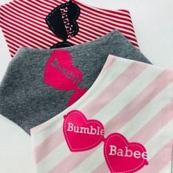 Bumble Babee Bibs (3 Pieces/Set) Set 2