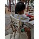 Leeya เก้าอี้รัดกันตก - Portable Baby Harness - หมีสีชมพู