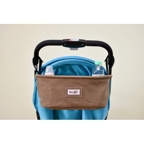 Leeya กระเป๋าใส่ของติดรถเข็นเด็ก - Storage Bag for Stroller - สีน้ำตาล