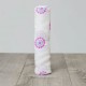 Lulujo Bamboo Muslin Swaddle Blanket - Lavender Medallion