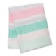 Lulujo Bamboo Muslin Swaddle Blanket - Pink Spotted Stripe