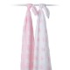Lulujo ชุดผ้าอ้อมมัสลินคอตตอน - Pink Hearts