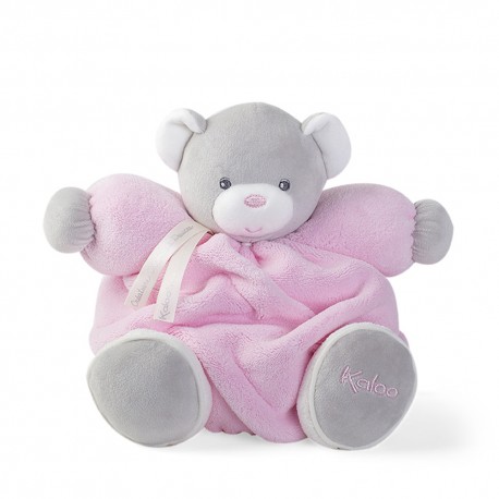 Kaloo ตุ๊กตาหมีสีชมพู M พร้อมกล่องของขวัญ