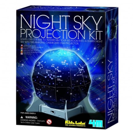 4M ของเล่น Kidz Labs-Night Sky Projection Kit