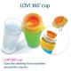 Lovi 360 Cup With Handles (250ml) Turquoise Junior'
