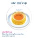 Lovi 360 Cup With Handles (250ml) Magenta Junior'