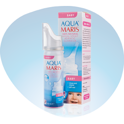 Aqua Maris สเปรย์พ่นจมูกสำหรับเด็กอ่อน 100%