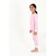 Niovi Organics "Snow Mountain" Pink Pajama Set