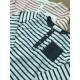 Me and Henry Grey Striped Tee 