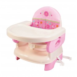 Tan Summer Infant Deluxe Comfort Folding Booster Seat