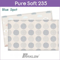 PARKLON Pure Soft Play Mat Size 140x235x1.5cm (Blue Spot)