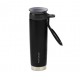 WOW Gear Stainless Steel WOW Sports Spill free 360drinking 650ml (Black)
